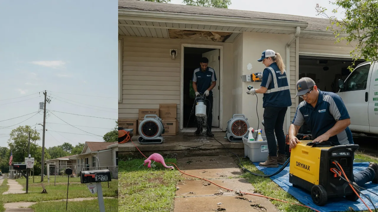 Storm Damage Water Removal in Cross Plains, TN near me